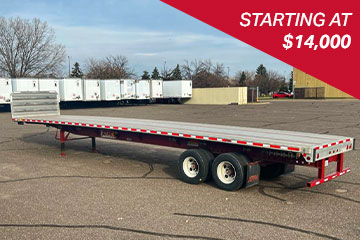 Pre-Owned Flatbeds