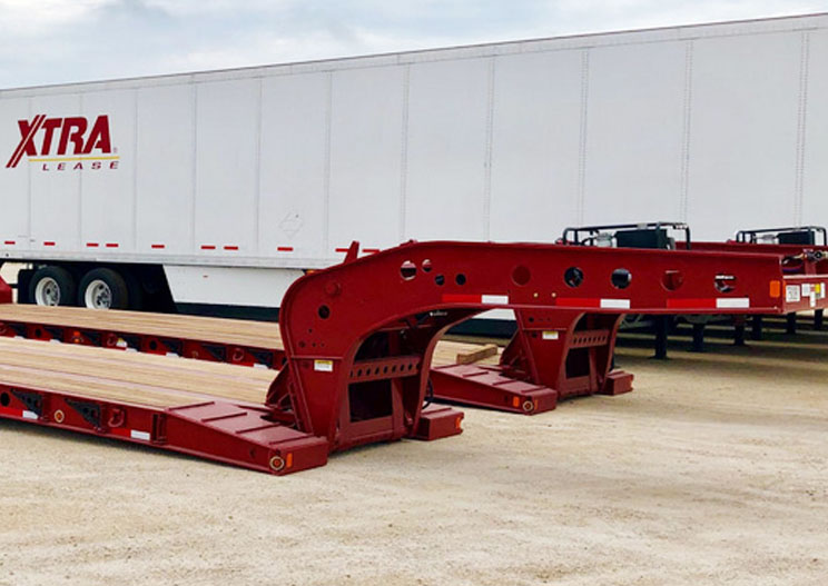 50 Ton Lowboy Features